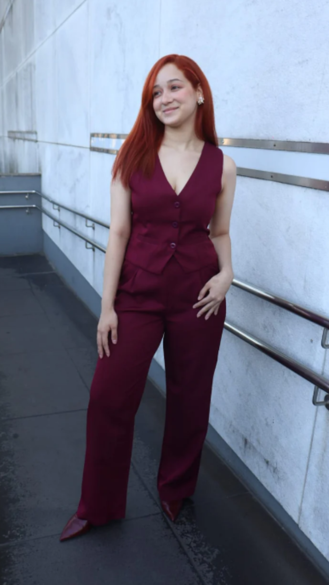 Conjunto executivo wine