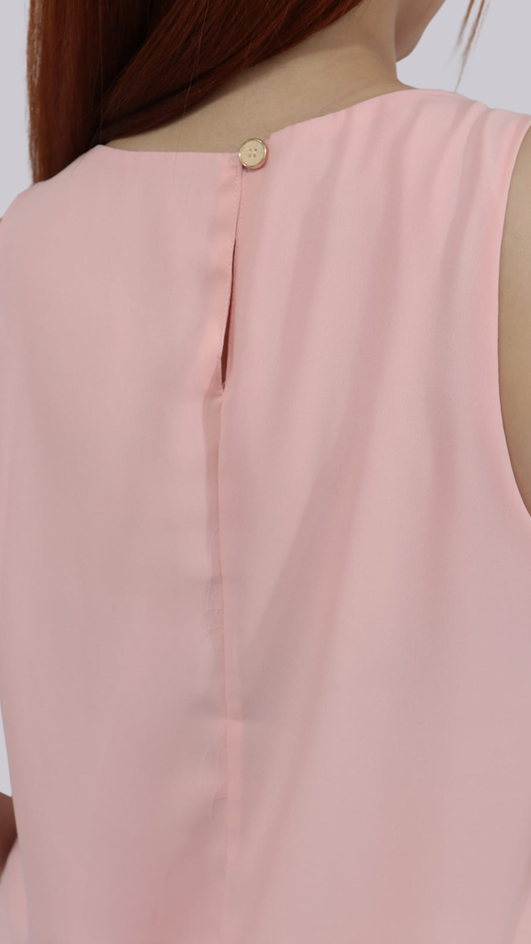 Blusa Peplum Rosa Claro